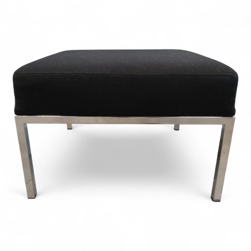 Cube sofamodul puff Sort struktur