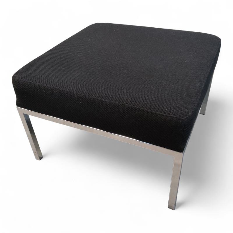 Cube sofamodul puff Sort struktur