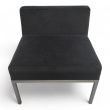 Cube sofamodul med rygg Sort velour - 1 / 2