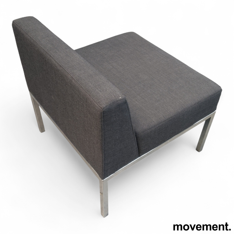 Cube sofamodul med rygg Sort - 3 / 4