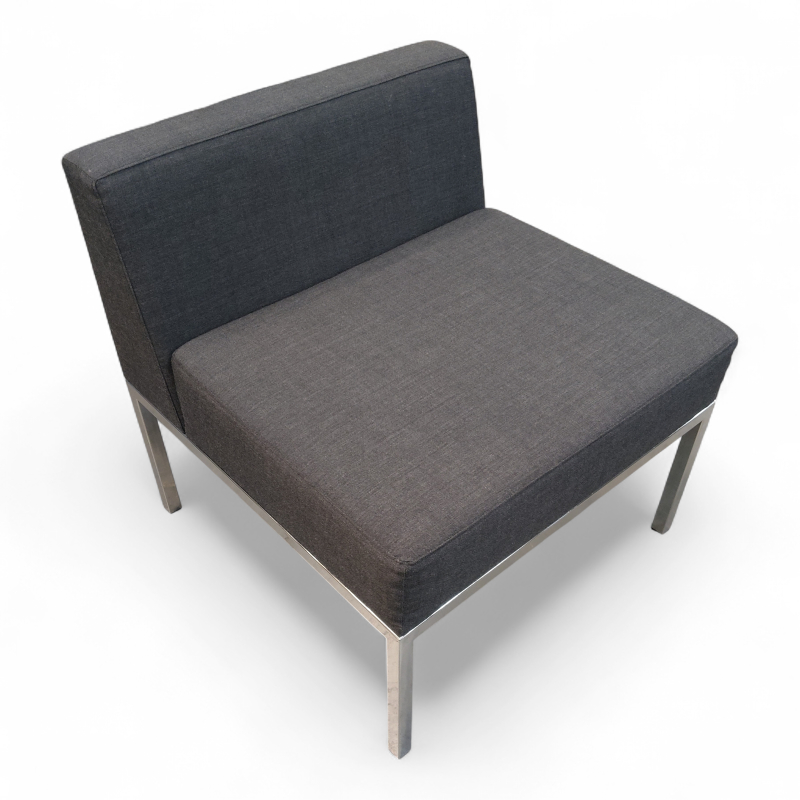 Cube sofamodul med rygg Sort