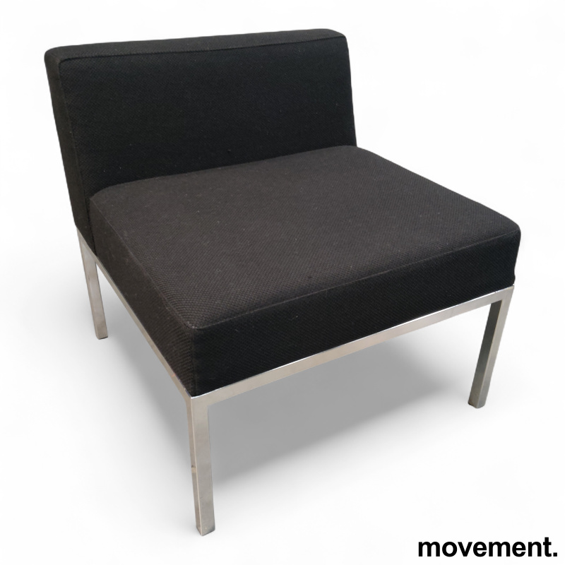 Cube sofamodul med rygg Sort - 1 / 3