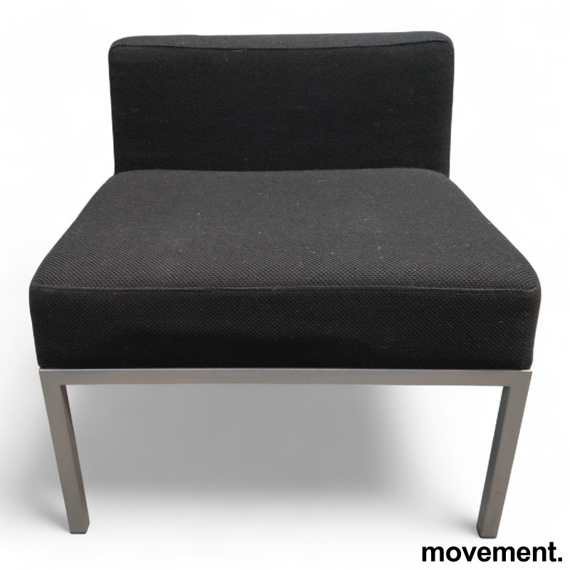 Cube sofamodul med rygg Sort - 1 / 4