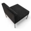 Cube sofamodul med rygg Sort stoff - 4 / 4