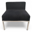 Cube sofamodul med rygg Sort stoff - 1 / 4