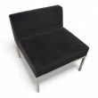 Cube sofamodul med rygg Sort stoff - 2 / 4