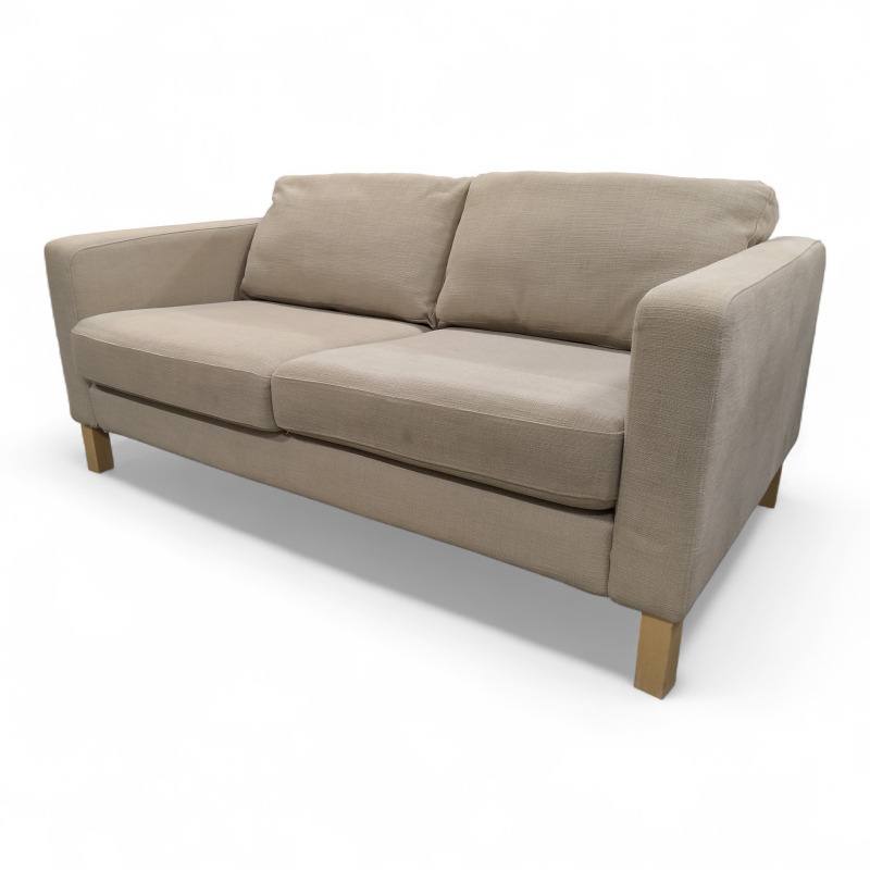 Karlstad 2-seter sofa Beige, Pent