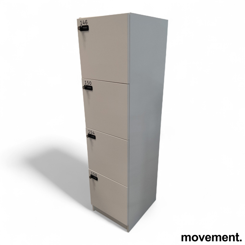 R5 Work.Locker, 4 luker med kodelås - 1 / 3