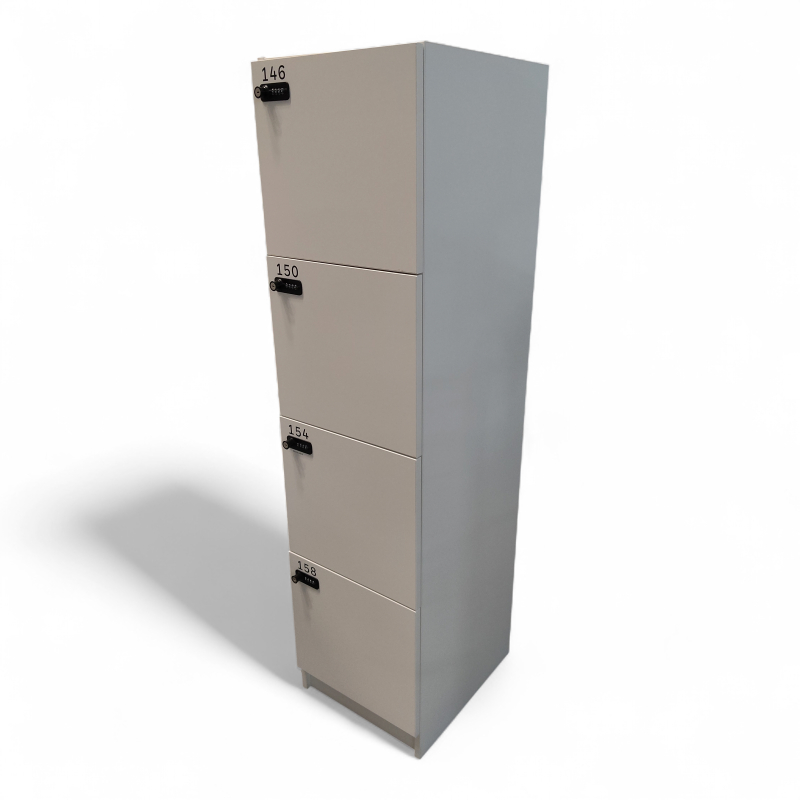 R5 Work.Locker, 4 luker med kodelås