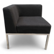 Cube sofamodul hjørne Sort struktur - 3 / 3