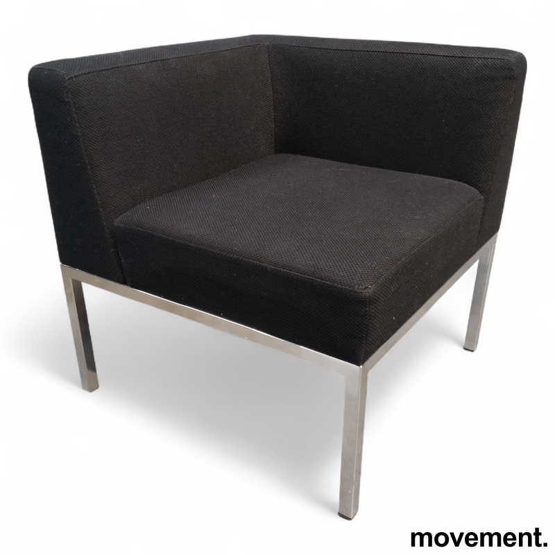 Cube sofamodul hjørne Sort struktur - 2 / 3