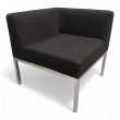Cube sofamodul hjørne Sort struktur - 2 / 3