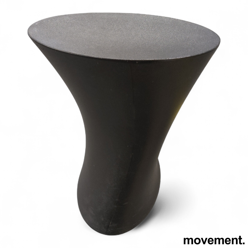 Plastic puff Sort, Pent brukt - 2 / 3