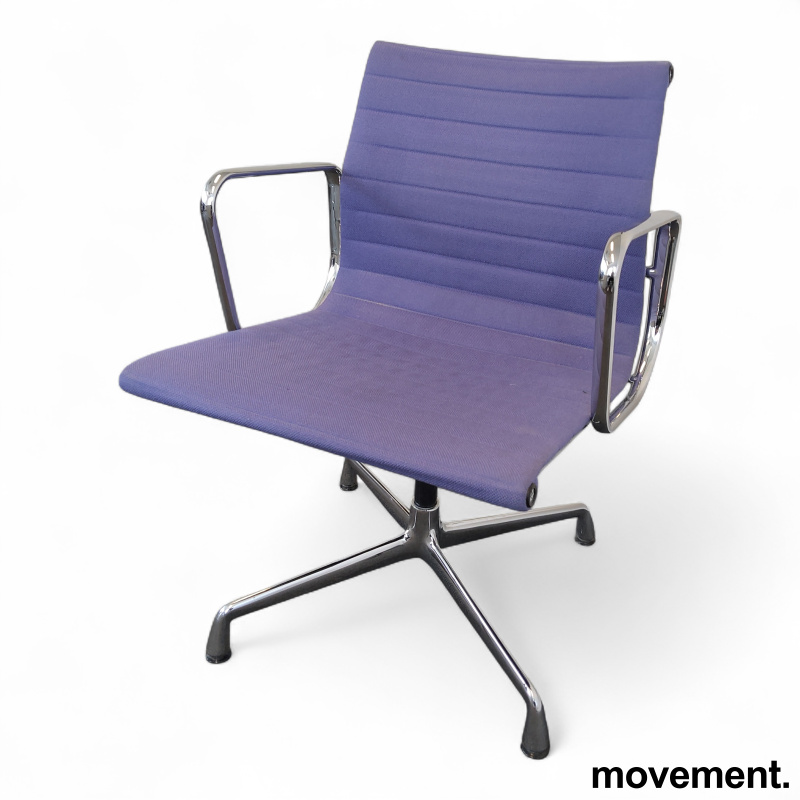 Aluminium Chair EA108 Lilla stoff, - 1 / 3