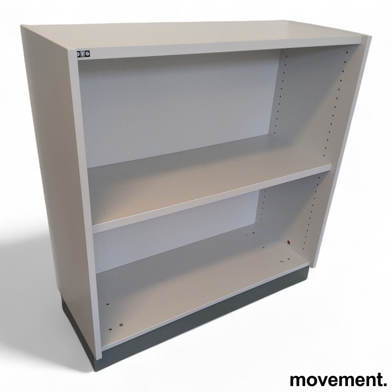 Storage 2A4 åpen reol 80cm Lys grå, - 1 / 2