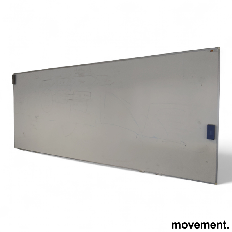 Whiteboard 300x120cm Hvit, Pent - 1 / 2