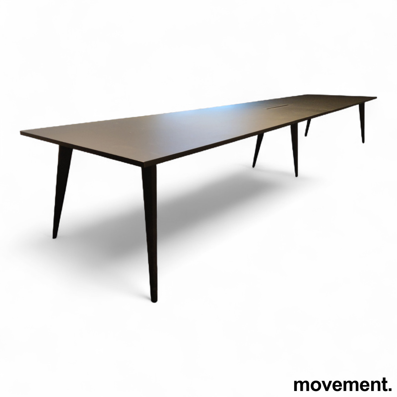Cabale møtebord 480x110cm Sort - 1 / 4