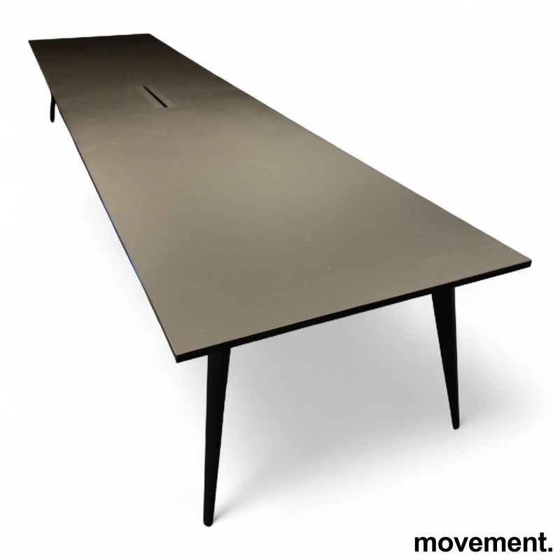 Cabale møtebord 480x110cm Sort - 3 / 4