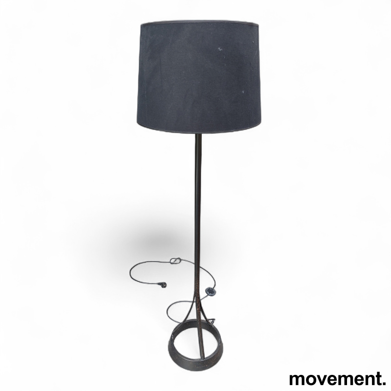 Gulvlampe med metallfot Ø=45cm - 1 / 2