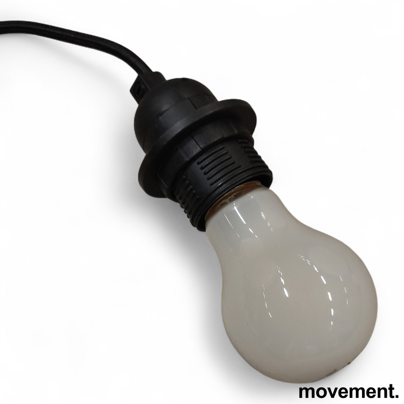 Rispapirlampe Ø=55cm Hvit, Pent - 3 / 4