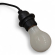 Rispapirlampe Ø=55cm Hvit, Pent - 3 / 4