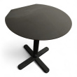 Kafebord i metall Ø=60cm sort, - 2 / 4