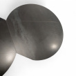 Kafebord i metall Ø=60cm sort, - 3 / 4