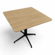 Kvart 80x80cm Eik laminat, sort - 1 / 3