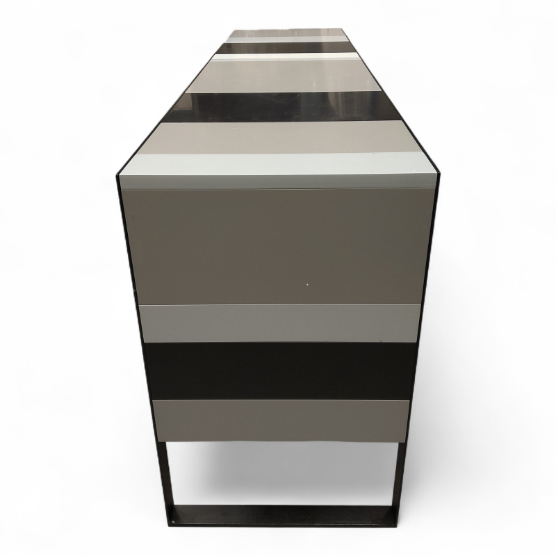 Stripes barbord 240x60cm, høyde
