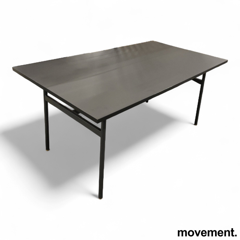 Union table 160x90cm Sort, Pent - 1 / 2