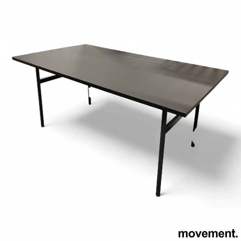 Union table 160x90cm Sort, Pent - 2 / 2