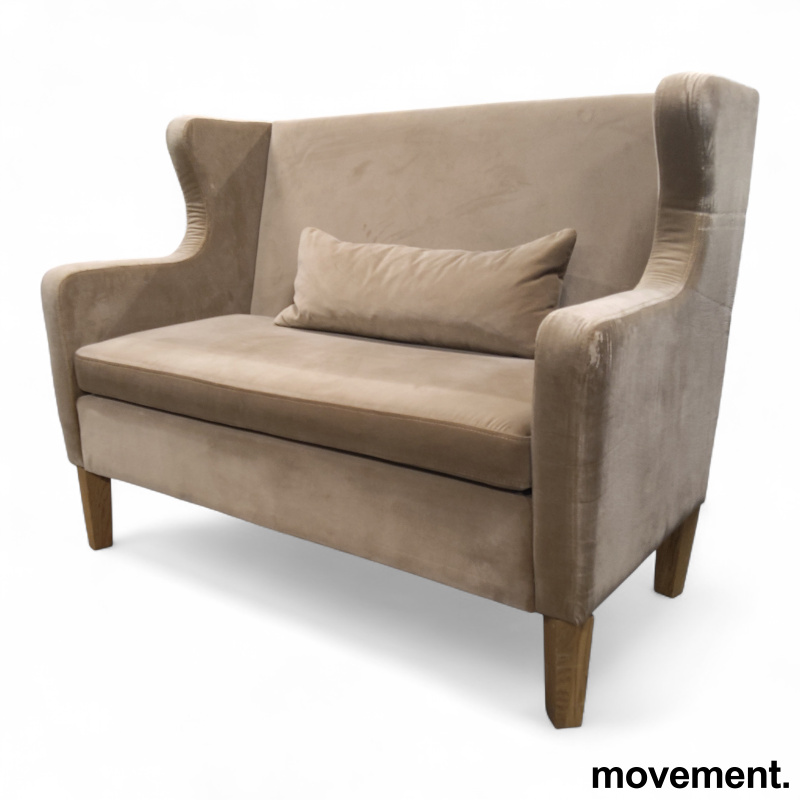 Kveld Dining Sofa 130cm Brunt - 3 / 4