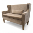 Kveld Dining Sofa 130cm Brunt - 3 / 4