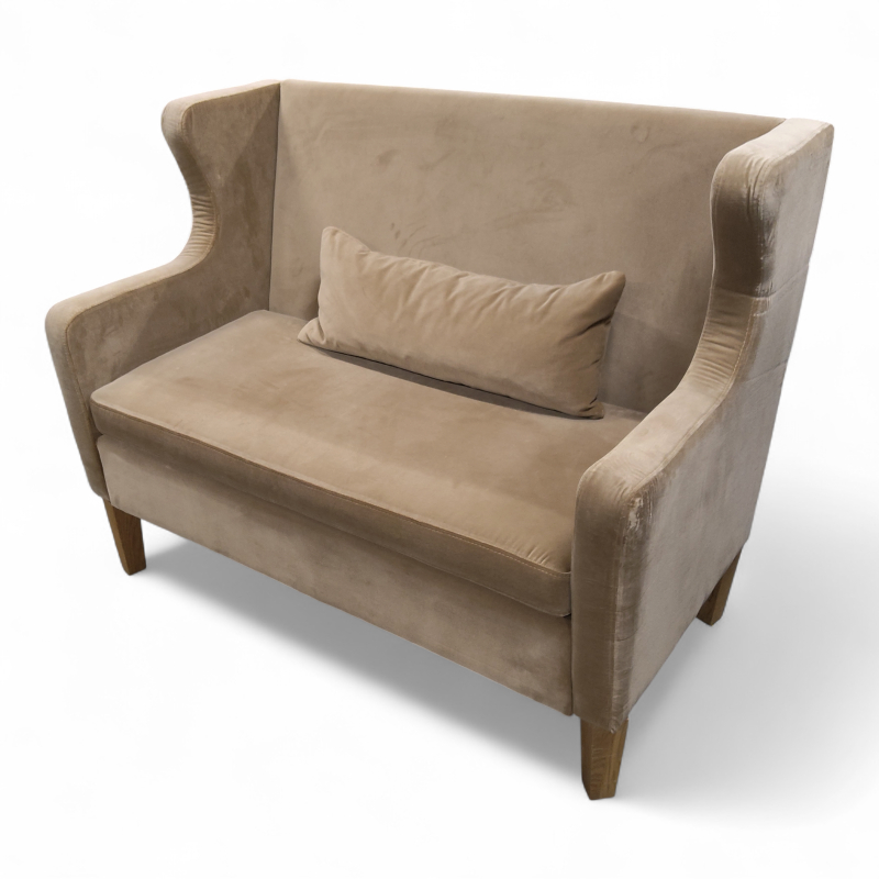 Kveld Dining Sofa 130cm Brunt