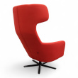 Havana WIng swivel Rødt stoff, sort - 2 / 3