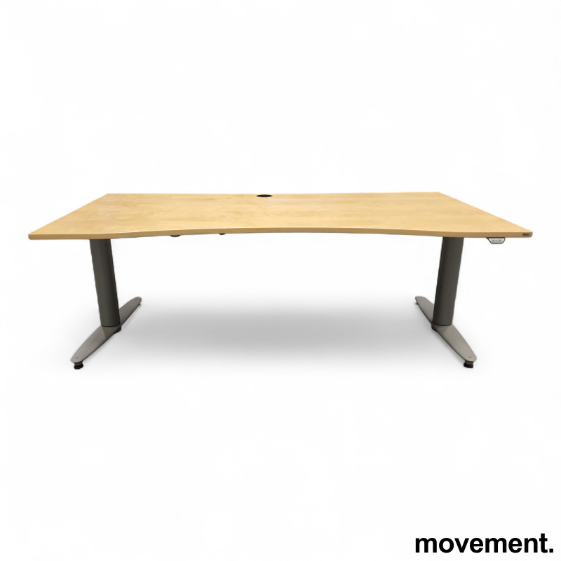T-serie hevsenk 180x90cm Bjerk - 3 / 5