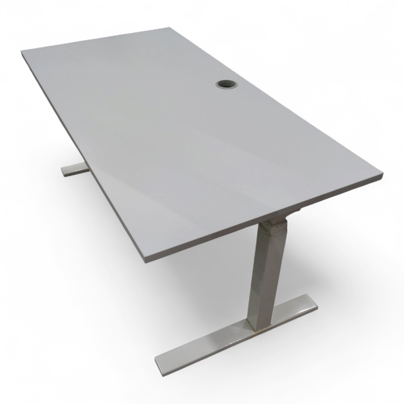 Tellus hevsenkbord 160x80cm Lys grå