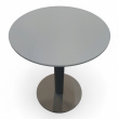 Loungebord Ø=45cm, høyde 53cm Hvit - 1 / 2