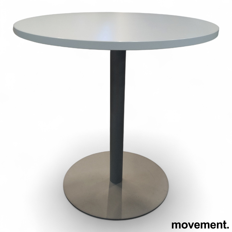 Kantinebord Ø=70cm Hvit laminat, - 2 / 2