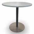 Kantinebord Ø=70cm Hvit laminat, - 2 / 2