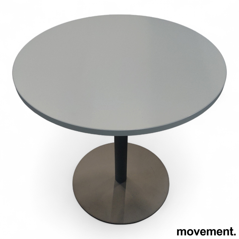 Kantinebord Ø=70cm Hvit laminat, - 1 / 2