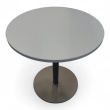 Kantinebord Ø=70cm Hvit laminat, - 1 / 2