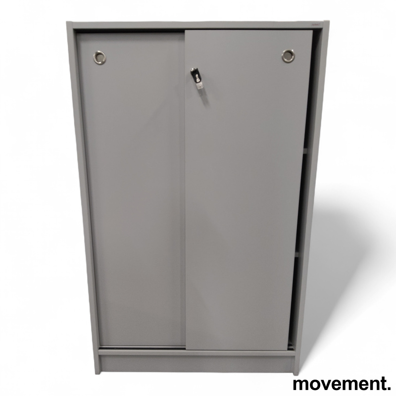 Flexi Skyvedørsskap 80cm 3A4 Lys - 1 / 2
