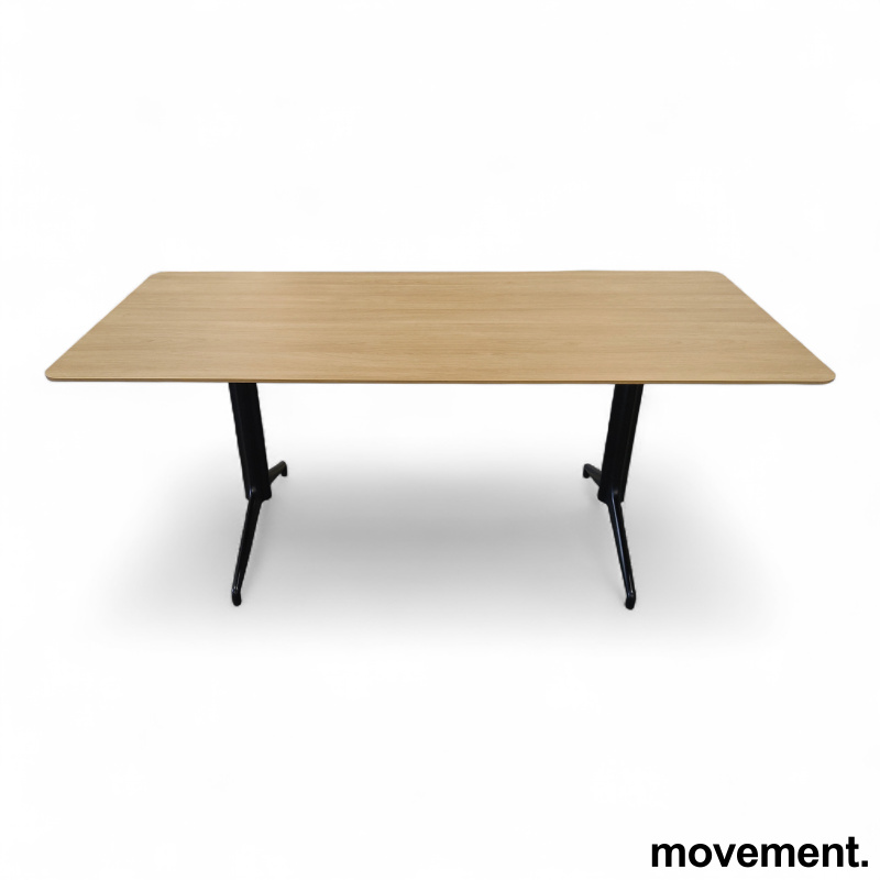 Kvart 180x80cm Eik laminat, sort - 1 / 3