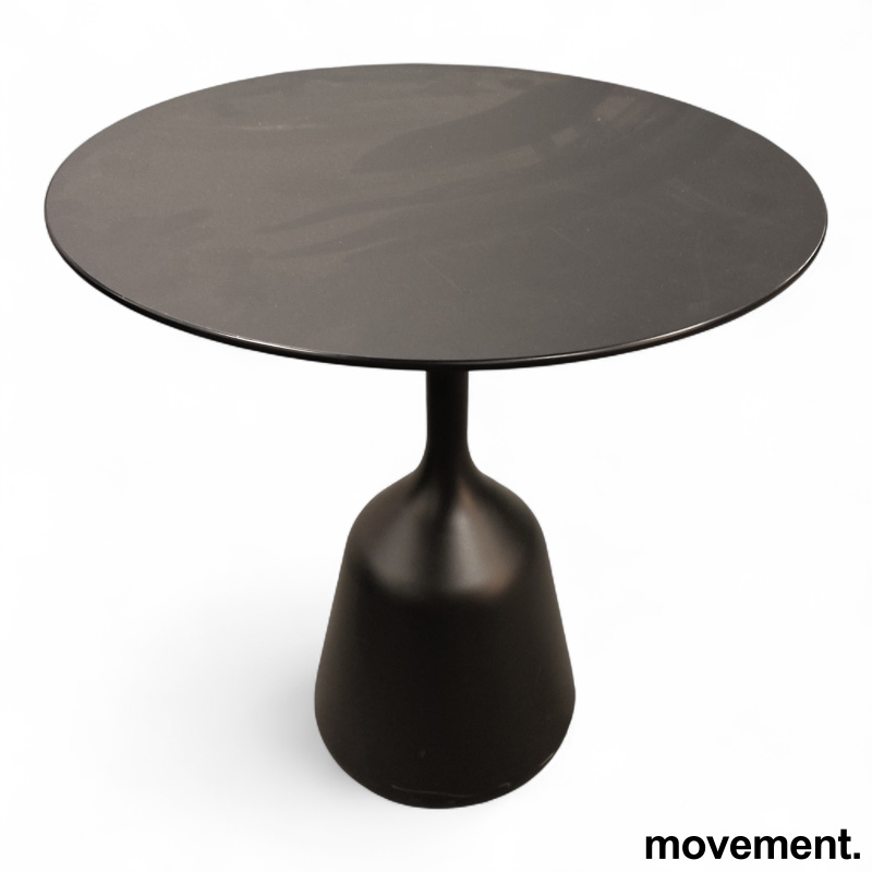 Coin side table high Sort, Pent - 1 / 2