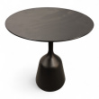 Coin side table high Sort, Pent - 1 / 2