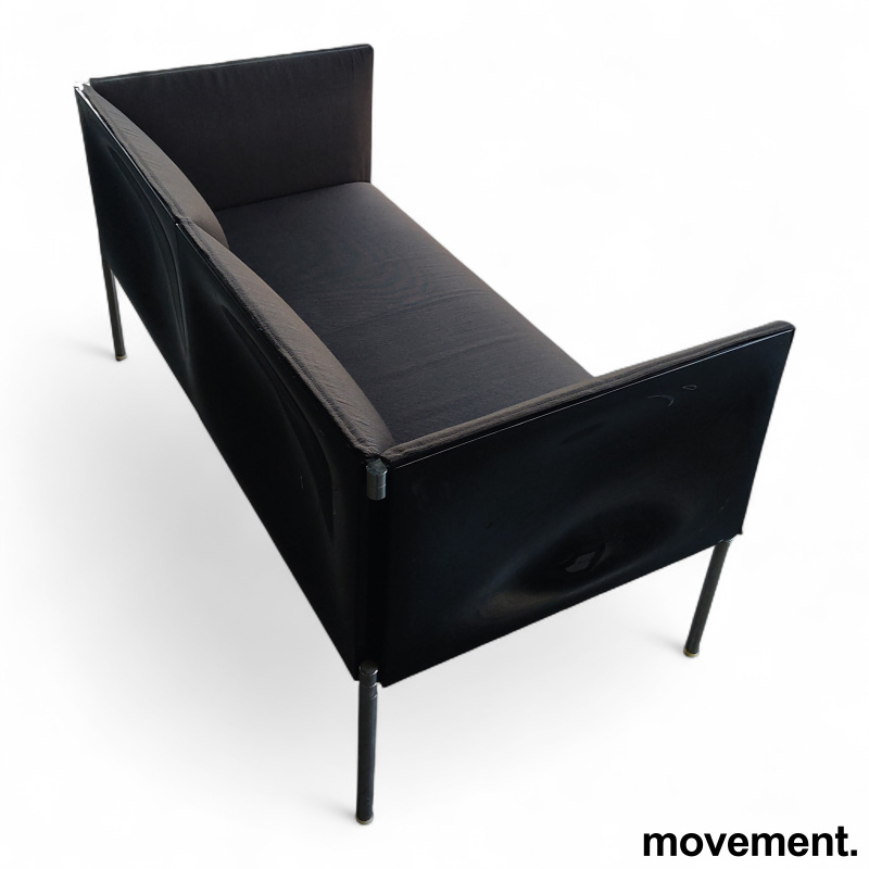 Hollow 2-seter sofa Mørkt brunt - 3 / 3