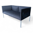 Hollow 2-seter sofa Mørkt brunt - 1 / 3