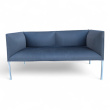 Hollow 2-seter sofa Mørkt brunt - 2 / 3