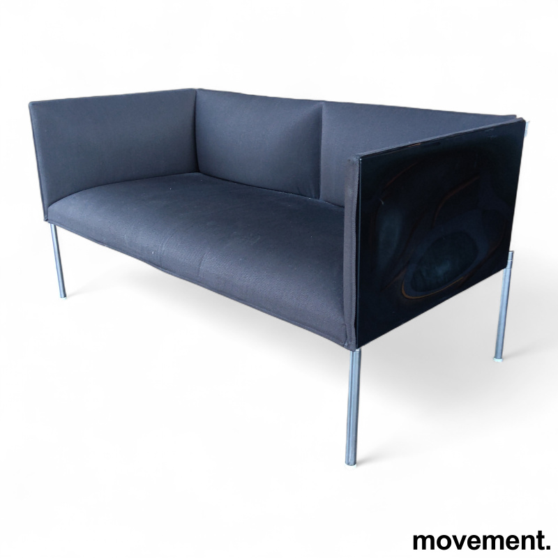 Hollow 2-seter sofa Mørkt brunt - 3 / 3